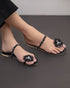 FLORA Flower Pearl Flats